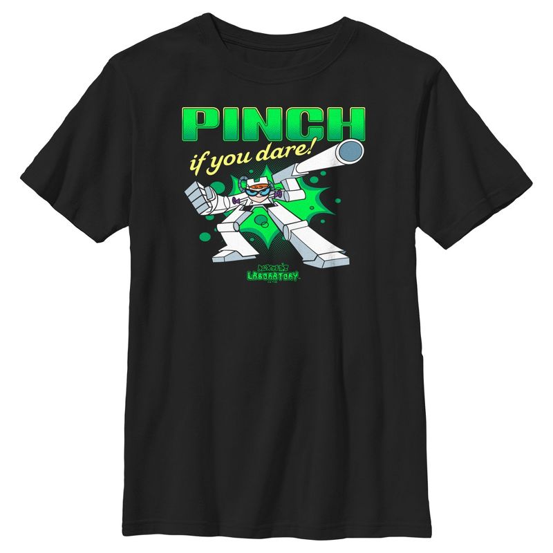 Boy's Dexter's Laboratory St. Patrick’s Day Pinch if You Dare T-Shirt