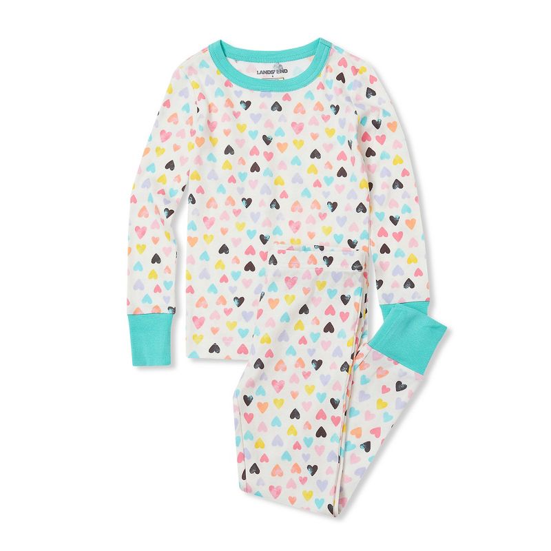 Lands' End Kids Pattern Snug Fit Pajama Set (Part 3)