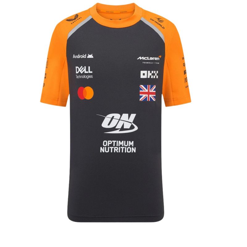 Castore McLaren F1 Kids 2025 Lando Norris Team Set Up T-Shirt