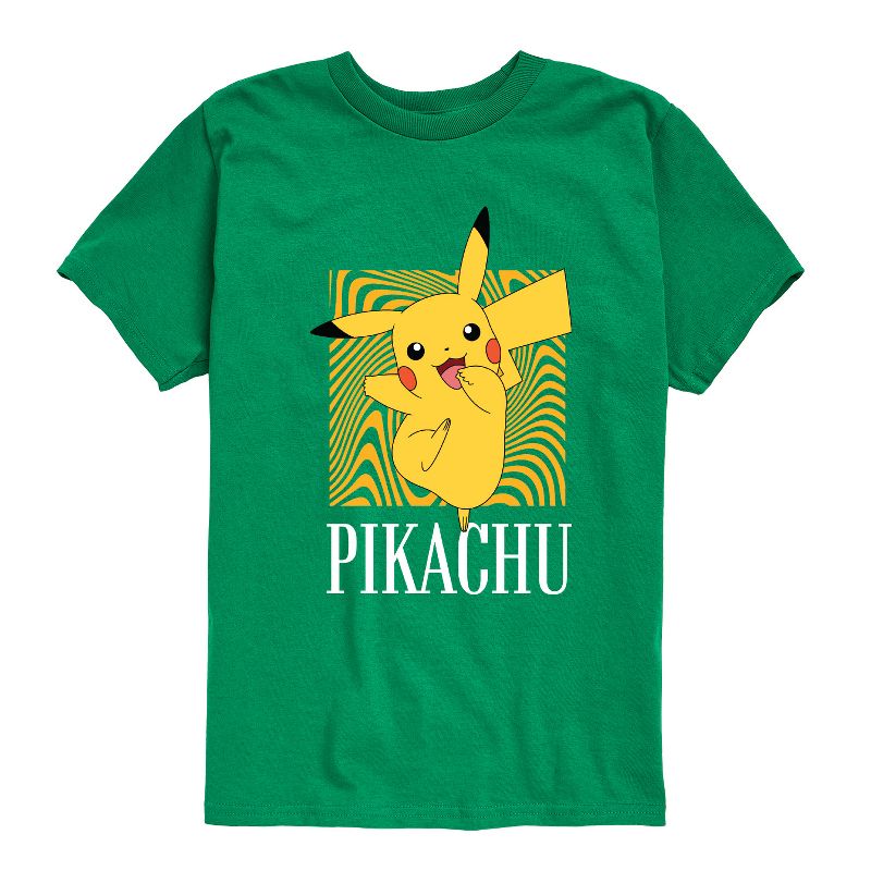 Boys' - Pokémon - Hypnotic Pikachu Art Short Sleeve Graphic T-Shirt