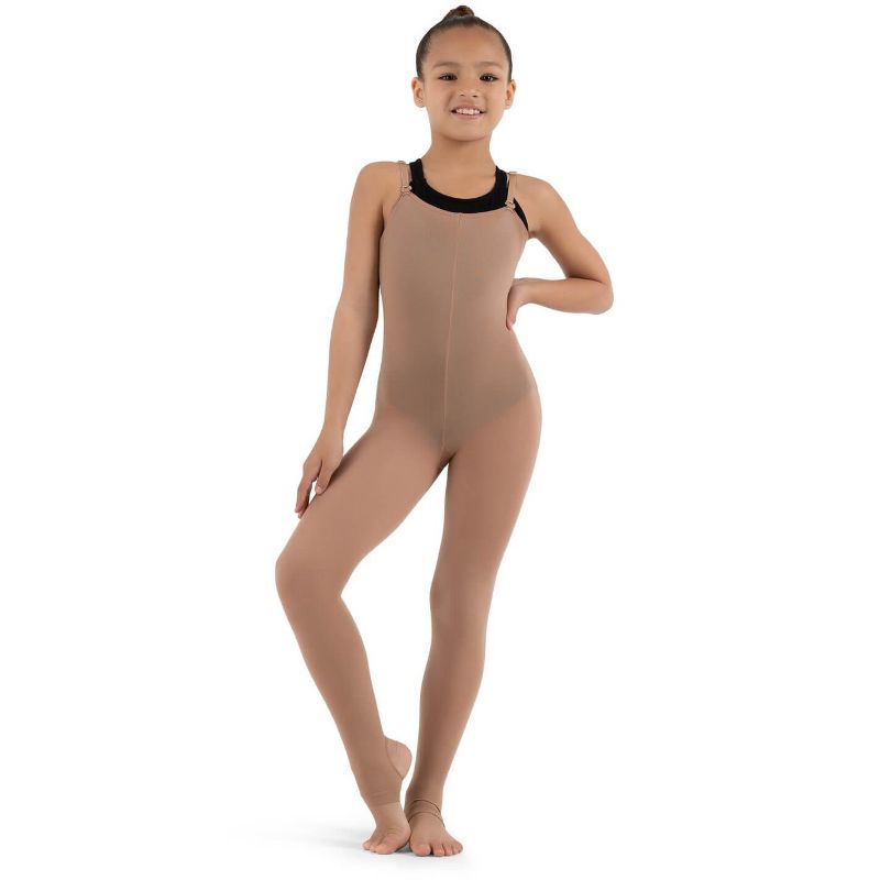 Capezio Ultra Soft Stirrup Body Tight - Girls