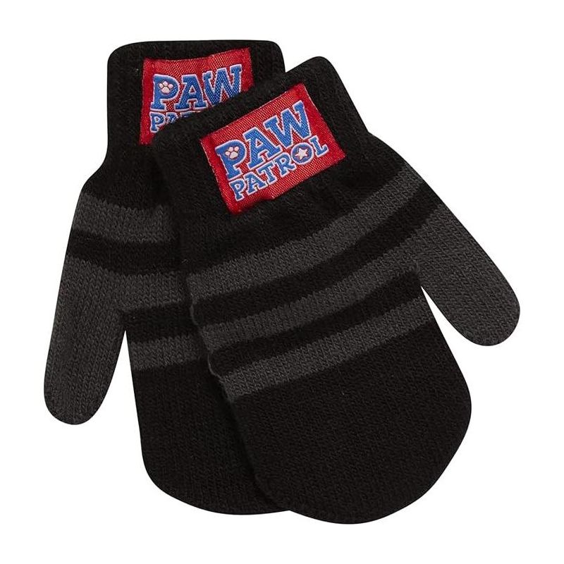 Paw Patrol 4 Pair Gloves or Mittens Cold Weather Set, Little Boys Ages 2-7