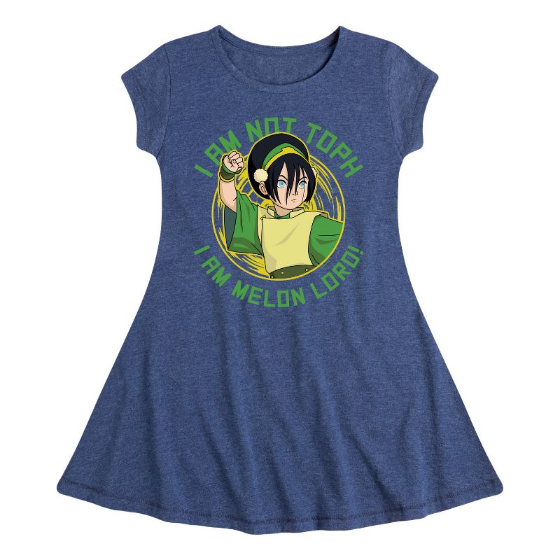 فستان توف ميلون لورد فيت آند فلاير بأكمام قصيرة للفتيات من أفاتار: ذا لاست إيربندر