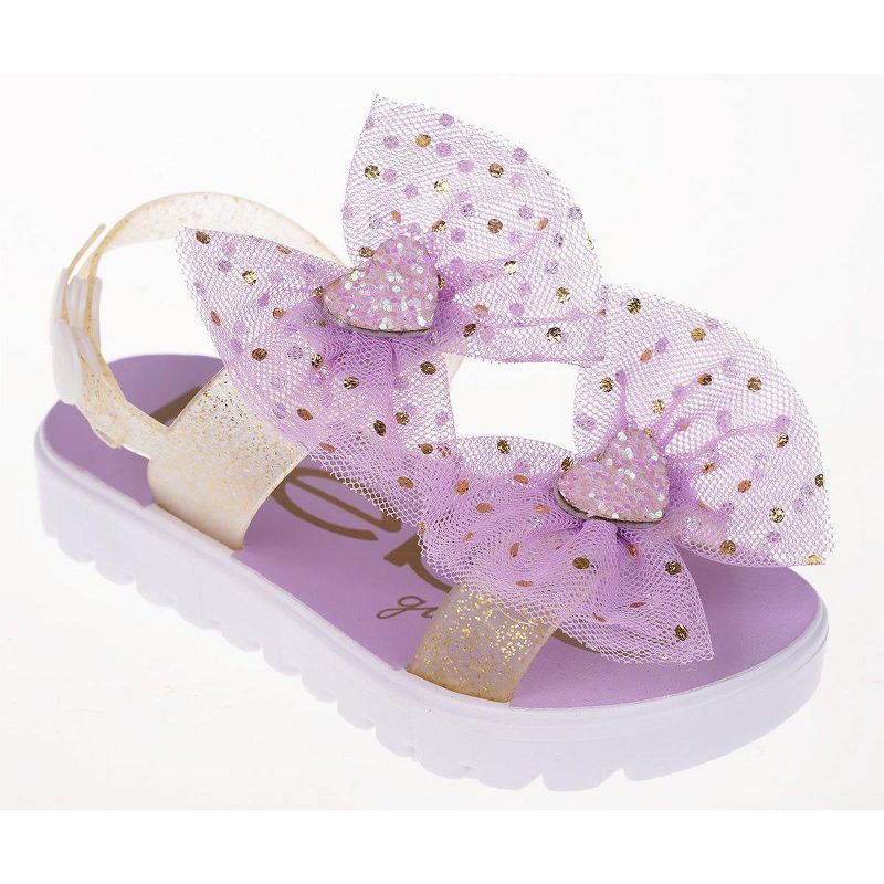 bebe Girl's Sandals - Cute and Charming Sandals, Open Toe Summer Sandals for Toddlers
