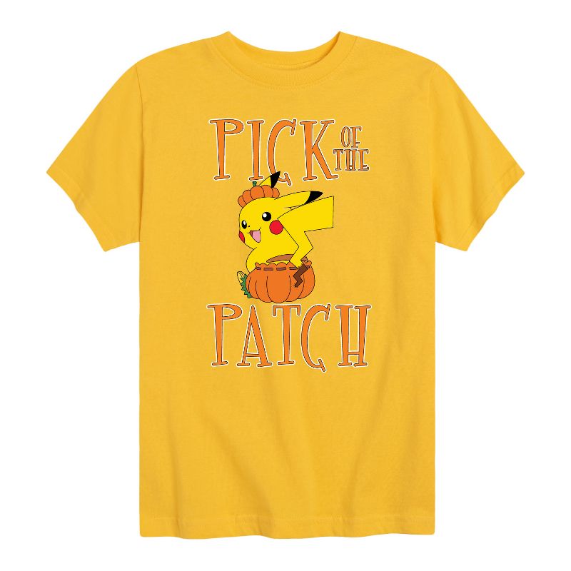 تي شيرت جرافيكي بأكمام قصيرة من اختيار رقعة بوكيمون للأولاد