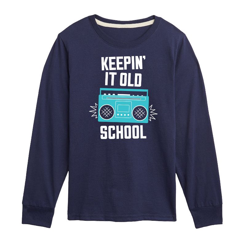 Boys' - Instant Message - Kids Long Sleeve Tee Long Sleeve Graphic T-Shirt