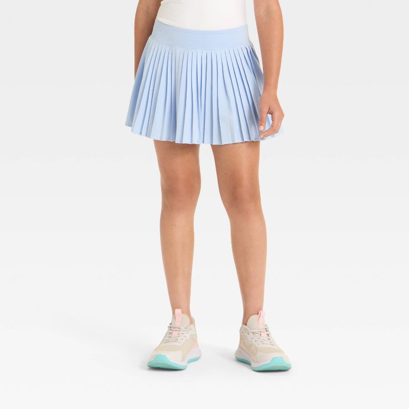Girls' Active Light Pleated Skort - All In Motion™