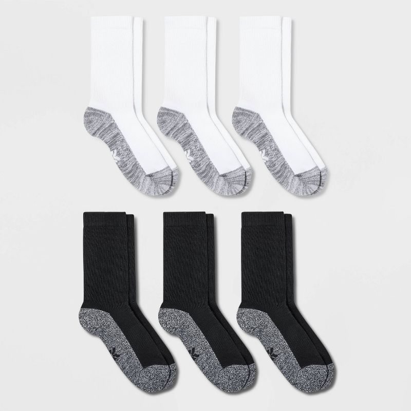 Kids' 6pk Crew Socks - All In Motion™