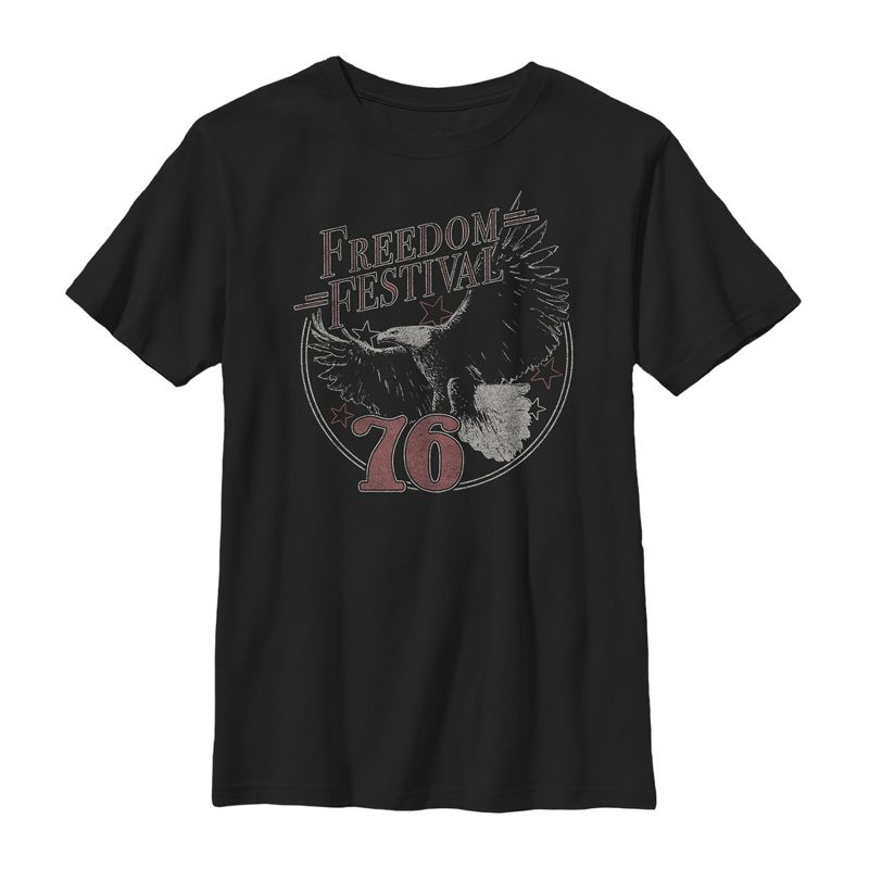 Boy's Lost Gods Fourth of July Freedom Festival T-Shirt