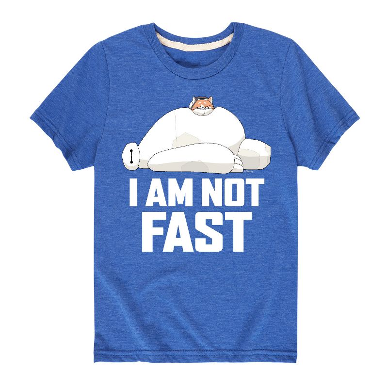 Boys' - Disney - Baymax I Am Not Fast Short Sleeve Graphic T-Shirt