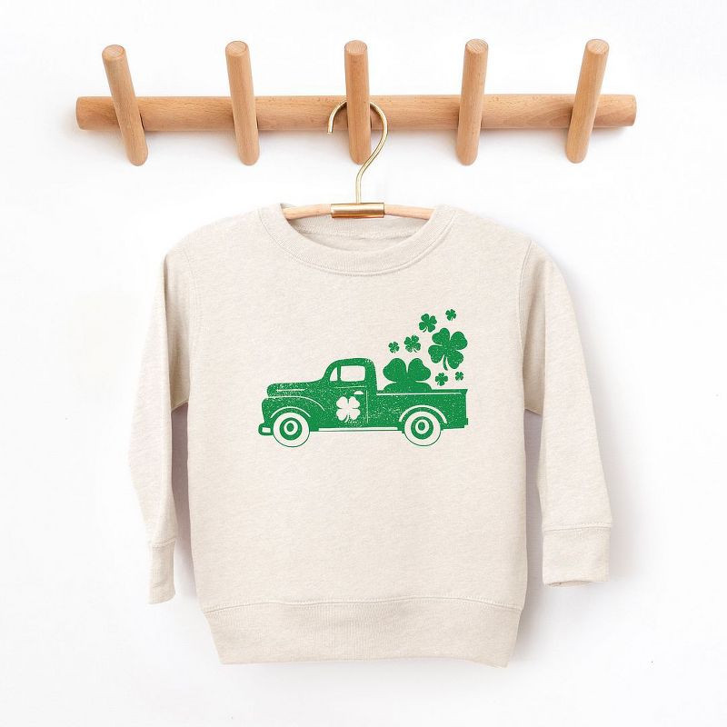 The Juniper Shop Shamrock Truck Toddler Graphic Sweatshirt