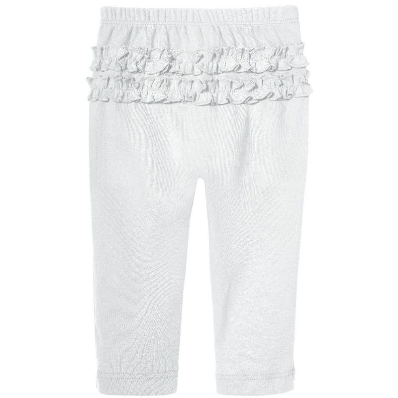 City Threads USA-Made Baby Ruffle Butt Soft Cotton Leggings