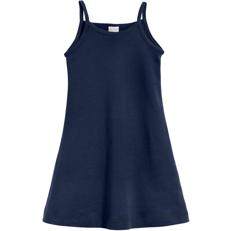 City Threads USA-Made Cotton Girls Soft Camisole Dress (Part 2)