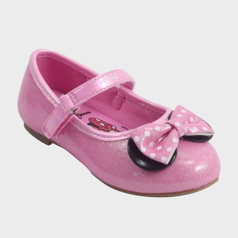 Toddler Girls' Disney Minnie Mouse Ballet Flats - Pink