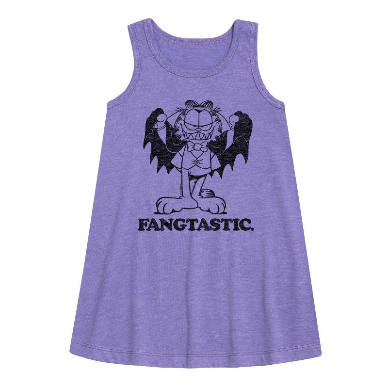 Girls' - Garfield - Fangtastic Graphic Sleeveless Aline Dress