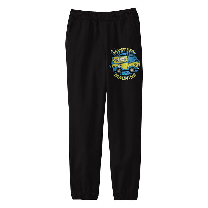 Scooby Doo Mystery Machine Boy's Black Sweatpants