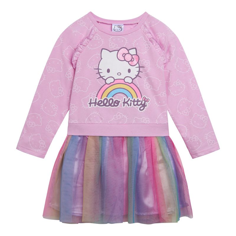 Hello Kitty French Terry Dress Sizes (2T - 14-16)