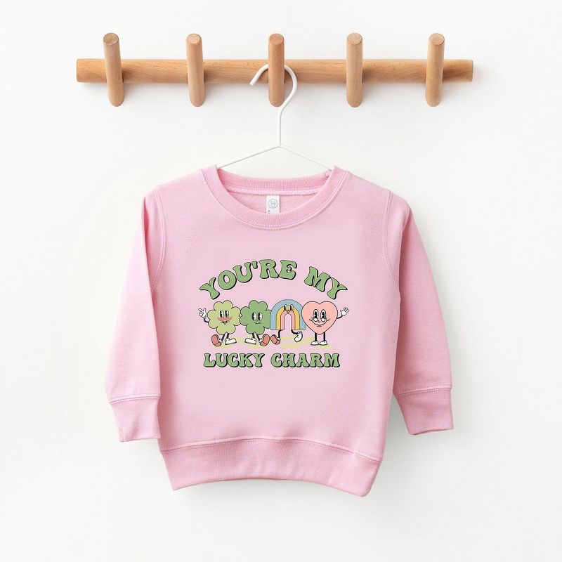 The Juniper Shop You're My Lucky Charm Clovers Youth Ultra-Soft Graphic Sweatshirt