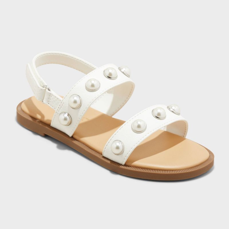 Toddler Selene Pearl Sandals - Cat & Jack™