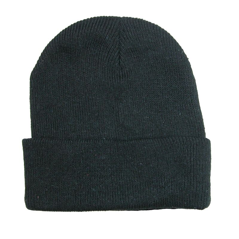 CTM Kids' Knit Winter Cuff Stocking Cap