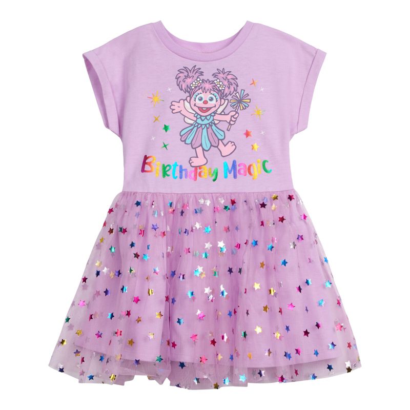 Sesame Street Birthday Mesh Dress