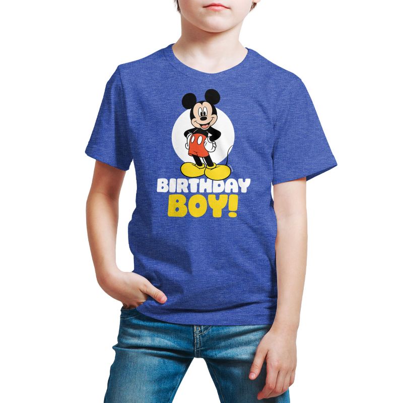 Boys' - Disney - Birthday Boy Spotlight Short Sleeve Graphic T-Shirt