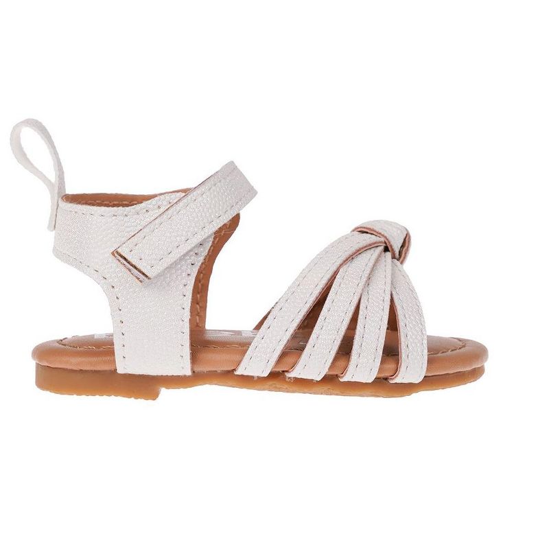 bebe Girl's Shoes - Infant Flats with Glitter and Rhinestone - Flats for Infants