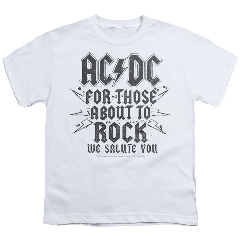 تي شيرت تحية ACDC للأولاد