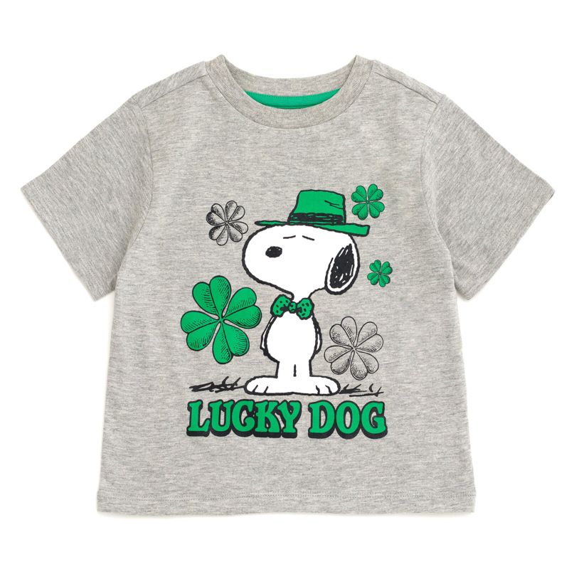 Snoopy Peanuts Halloween Christmas Valentines Day July 4th St. Patrick's Day T-Shirt Little Kid to Big Kid