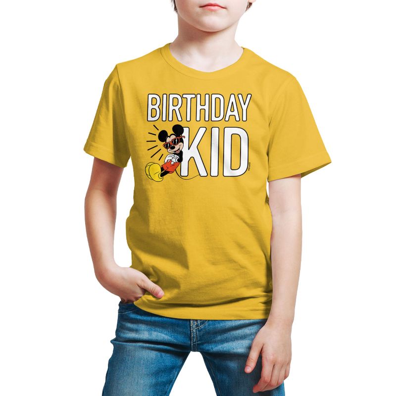Boys' - Disney - Birthday Kid Short Sleeve Graphic T-Shirt