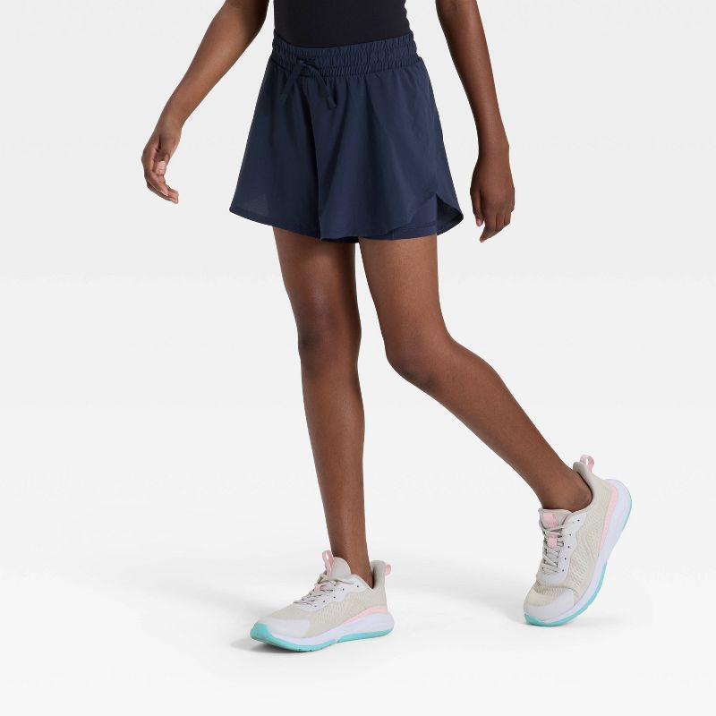 Girls' Flowy Shorts - All In Motion™