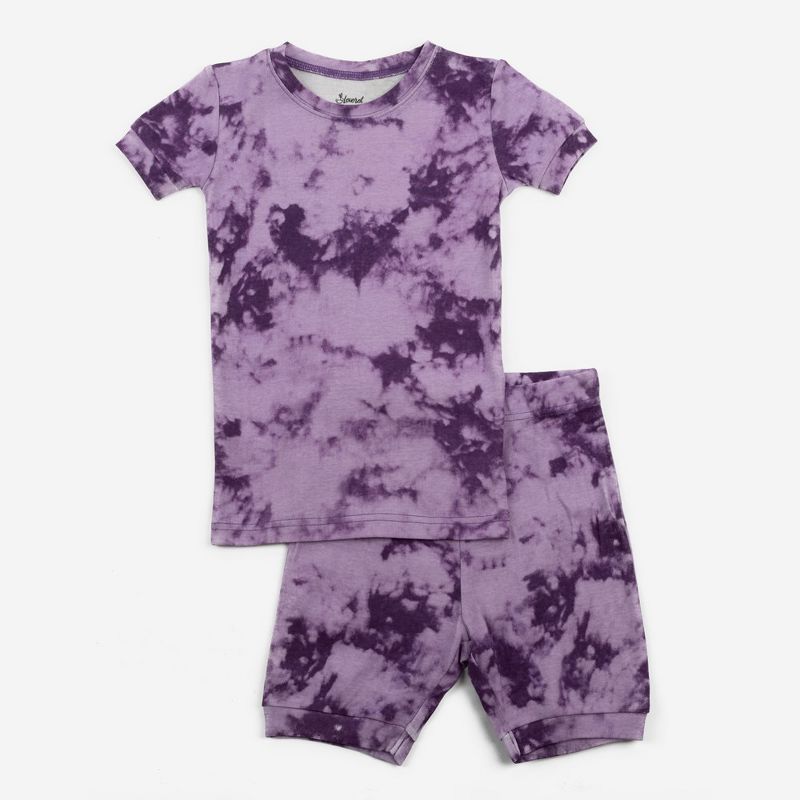 Leveret Kids Two Piece Cotton Tie Dye Short Pajamas (Part 2)