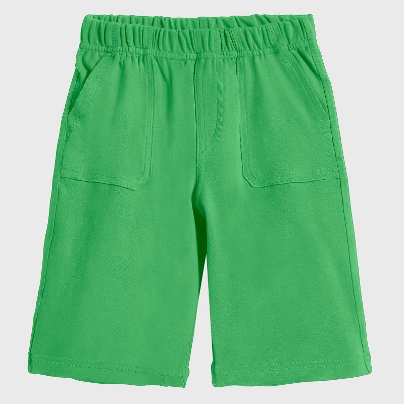 شورت جيرسي ناعم من City Threads للأولاد مصنوع من القطن بعامل حماية من أشعة الشمس فوق البنفسجية 50+ بثلاثة جيوب - صنع في الولايات المتحدة الأمريكية (الجزء الثاني)