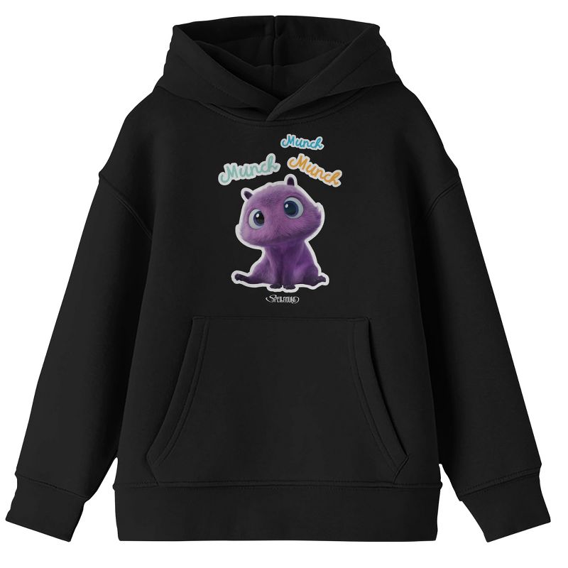 Spellbound Flink Love Your Self Youth Black Hooded Sweatshirt
