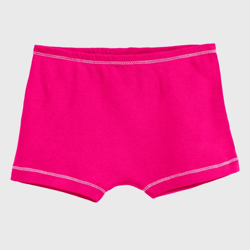 City Threads Girls Soft Cotton Boyshort Underwear - USA-Made Comfortable Kids/Toddlers Undies