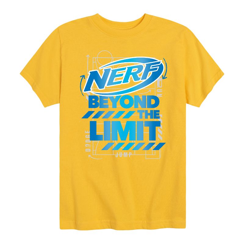 تي شيرت جرافيكي بأكمام قصيرة من NERF للأولاد - Beyond The Limit