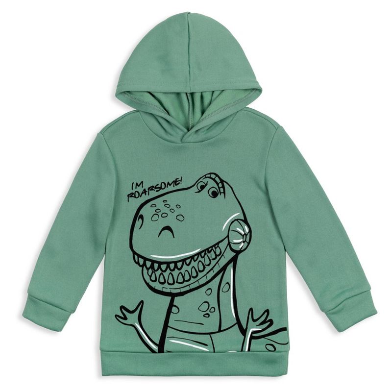 Disney Pixar Toy Story Woody Buzz Lightyear Rex Forky Pullover Hoodie Little Kid
