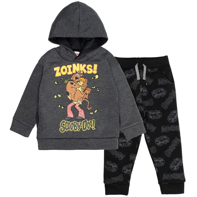 Scooby-Doo Scooby Doo Fleece Hoodie and Pants Outfit Set Toddler