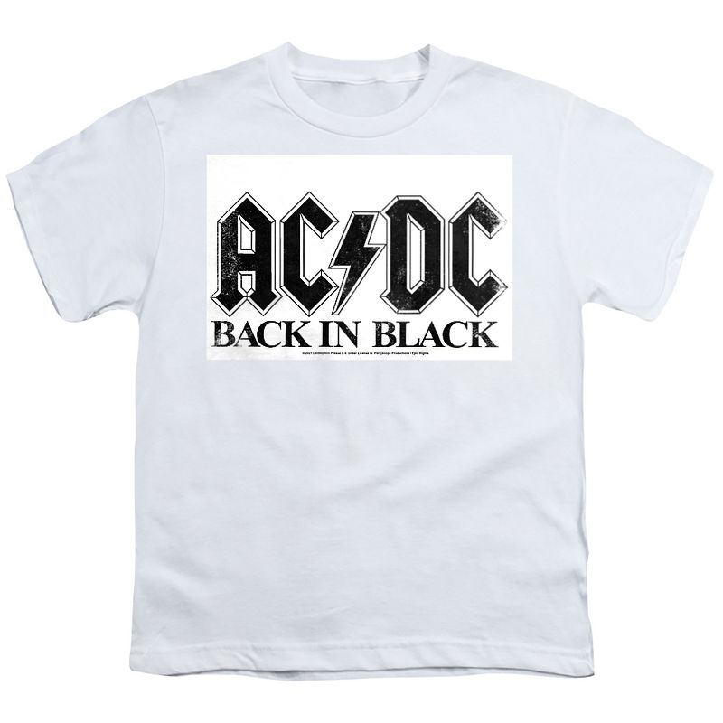 Boys' ACDC Back In Black T-Shirt