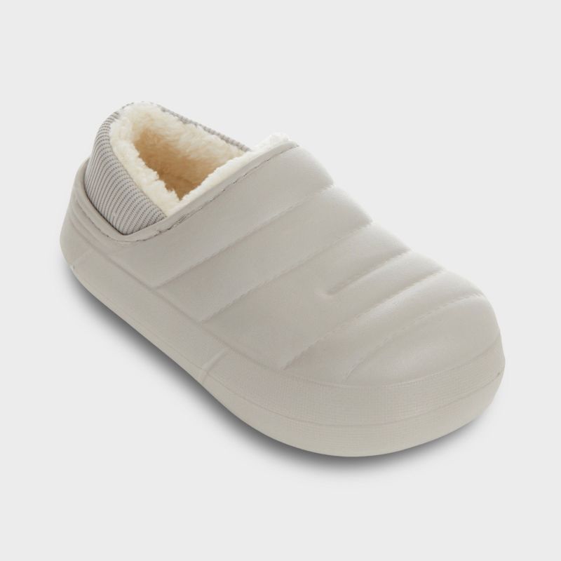 FOAMWALK Boy's and Toddler Boy's Fur Lined Clog with Faux Shearling Lining, Fall Indoor and Outdoor Clogs Boys/Toddler