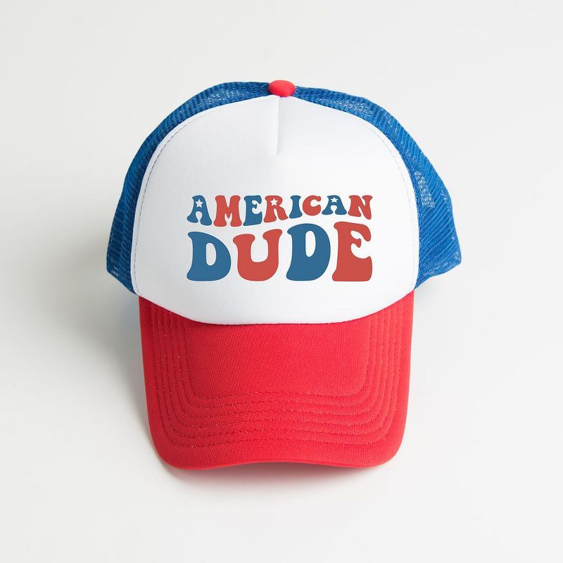 The Juniper Shop American Dude Youth Foam Trucker Hat
