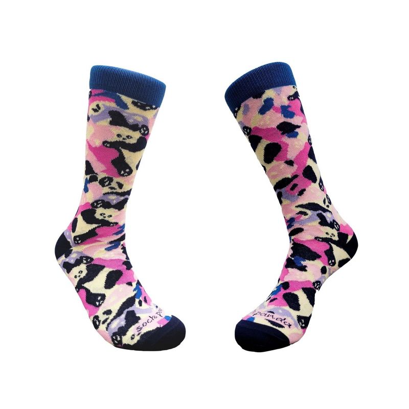 Camouflage Panda Socks from the Sock Panda (Men's, Women, Tween and Kids Sizes)