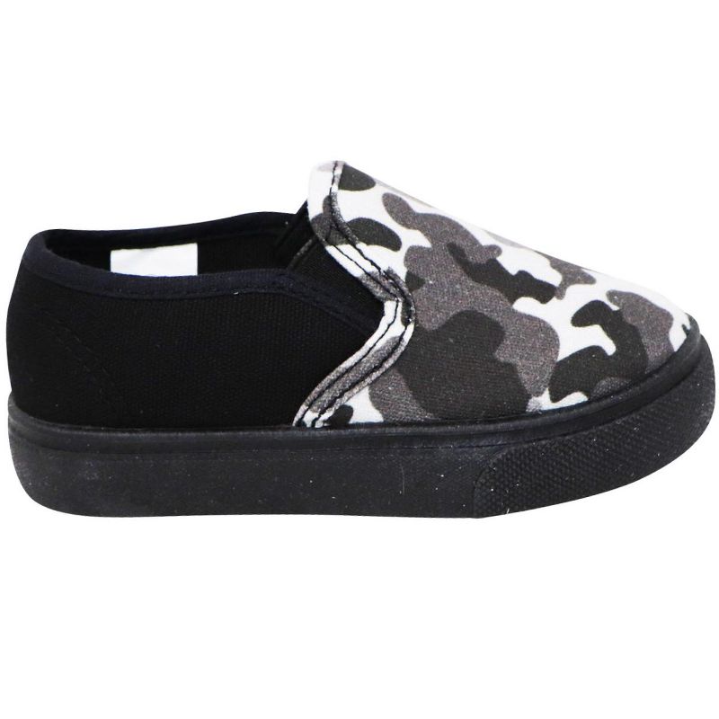 Natural Steps Toddler Slip On Sneaker - Black