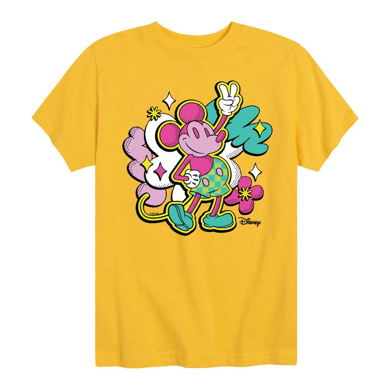 Boys' - Disney - Mickey Mouse Short Sleeve Graphic T-Shirt