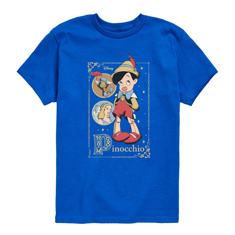 Boys' - Disney - Pinocchio Short Sleeve Graphic T-Shirt
