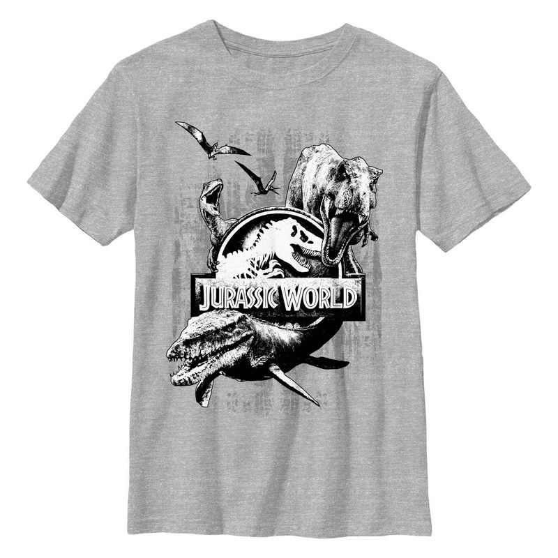 Boy's Jurassic World: Fallen Kingdom Logo Attack T-Shirt