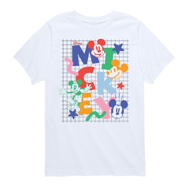 Boys' - Disney - Mickey Mouse Short Sleeve Graphic T-Shirt