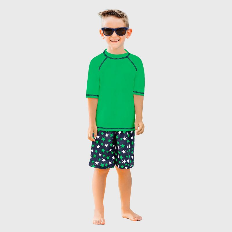 City Threads Boys UPF 50+ Short Sleeve Rashguard - USA-Made (Part 2)