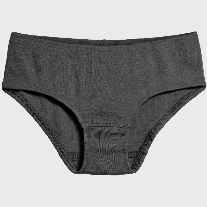 City Threads USA-Made Girls Soft Cotton Brief