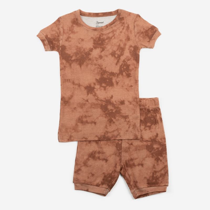 Leveret Kids Two Piece Cotton Tie Dye Short Pajamas (Part 2)